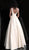 Jovani - JVN67880 V-Neck Illusion Cutouts Ballgown In Gold