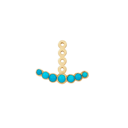 Orbit Turquoise Ear Jacket