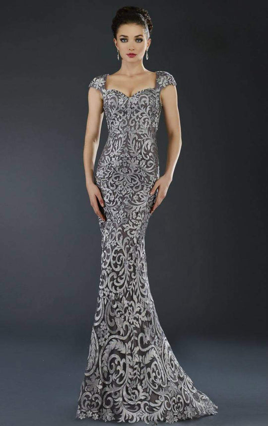 Janique K6505 - Dress in Silver
