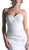 Cinderella Divine - KC1762 Embroidered Sweetheart Trumpet Dress In White