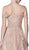 Cinderella Divine - KC19070 Embellished Lace Off-Shoulder Tulle Gown In Pink