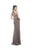 Aspeed Design - L1382 Multi-Beaded Halter Jersey Evening Dress