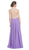 Embellished Sheet Halter A-line Prom Dress