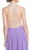 Embellished Sheet Halter A-line Prom Dress