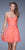 La Femme - 20573 Lace Sweetheart A-line Dress In Orange