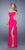 La Femme - 21115 Embroidered Sweetheart Sheath Dress in Pink