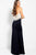 JVN50108 Strapless Crystal Embellished Fitted Gown