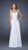La Femme - 19175 Strapless Sweetheart Lace and Chiffon Evening Gown In White