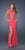 19918 Sheer Floral Lace Gown with Slit