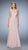 La Femme - 20639 Weaved Asymmetrical Bodice Gown In Pink
