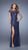 La Femme - 21058 Prom Dress in Blue