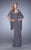 La Femme - Ruched Sweetheart Sheath Dress 21645 - Gray