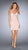 La Femme - 25127 Modified Sweetheart Sheath Dress in Pink