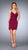 La Femme - 25127 Modified Sweetheart Sheath Dress in Red