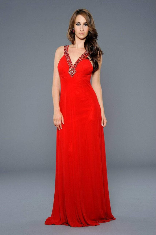Lara Dresses - 42316 in Red
