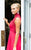 Lara Dresses - 32536 Ruched Plunging Queen Anne Gown In Red