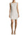 Aidan Mattox - Bateau Neckline Embroidered Short Dress 54465560 in White
