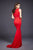 Versatile Bateau Jersey Sheath Gown 36599