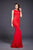 Versatile Bateau Jersey Sheath Gown 36599