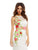 Mac Duggal Couture - 40530 Mesh and Floral Evening Gown In White and Multi-Color