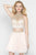 Alyce Paris - 46530 Dress In Ivory Ice Pink