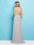 Mac Duggal Couture - 77075 Sleek Halter Keyhole Long Dress In Gray