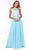 Nox Anabel - 8154 Floor Length Lace Bodice Gown