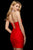 Sherri Hill - 53159 Beaded High Halter Short Dress In Red