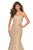 La Femme - 27267 Strapless Sweetheart Neck Metallic Lace Trumpet Gown In Gold