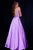 JVN51328 V-Neck Beaded Chiffon Ballgown
