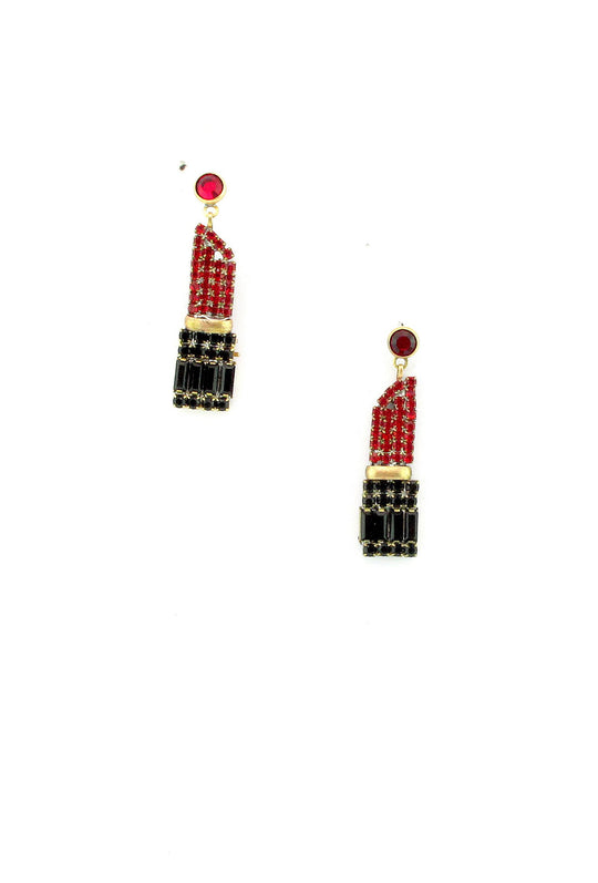 Lipstick Earrings