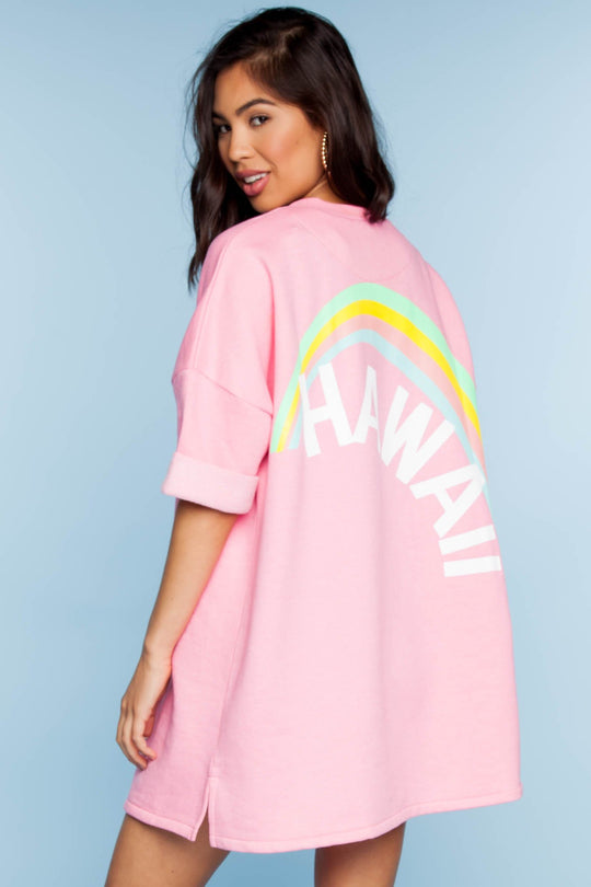 Snuggly Dress - Rainbow