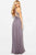 Sheer Neckline Embroidery Beaded Prom Dress JVN41466