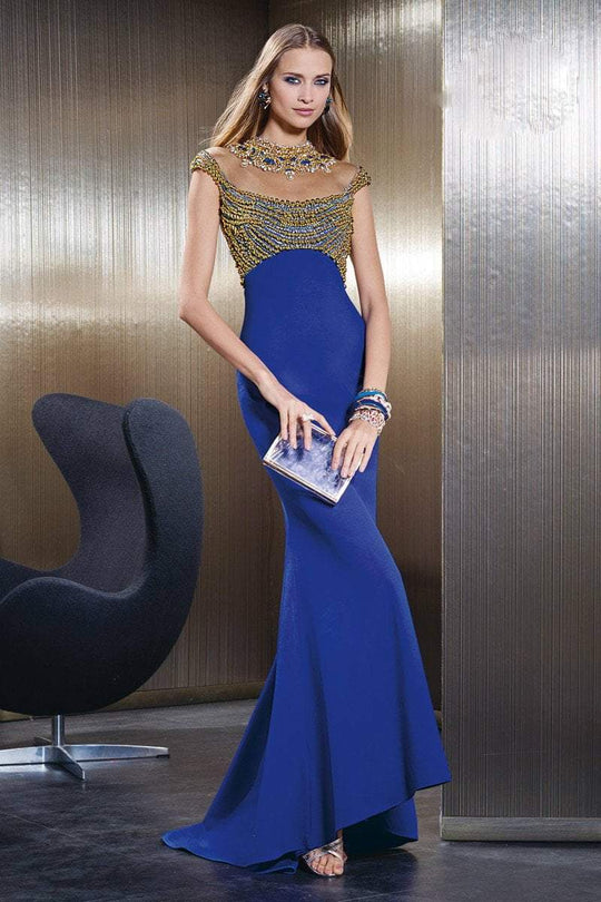 Alyce Paris Claudine - 2498 Dress in Cobalt