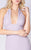 MNM COUTURE - M0004 Halter Neckline Crepe Mermaid Long Dress In Gray