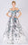MNM COUTURE - M0049 Lace Embroidered Off-Shoulder Pleated A-line Dress In White