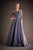 Park 108 - M141 Quarter Sleeve Beaded Organza A-Line Gown