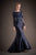 Park 108 - M143 Illusion Long Sleeve Beaded Applique Gown