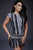 Short Dress with Fringe Skirt M145