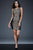Sleeveless Cocktail Dress with Side Panels M185