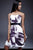 Jovani - Sweetheart Printed Fit and Flare Cocktail Dress M368 In Multi-Color