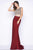 Mac Duggal - Black White Red Style 20063R in Red