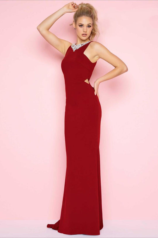 Mac Duggal - Flash Style 25475L in Red