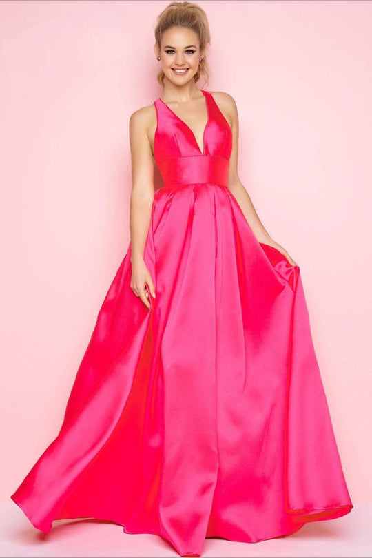 Mac Duggal - Flash Style 25534L in Pink