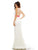 Mac Duggal Couture - 40530 Mesh and Floral Evening Gown In White and Multi-Color