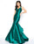 Mac Duggal - Black White Red Style 48436R in Green