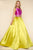 Mac Duggal - Ball Gowns Style 48581H in Pink and Yellow