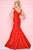 Mac Duggal - Flash Style 62398L in Red