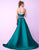 Mac Duggal Homecoming - 66251N Sweetheart Overskirt Mini Dress in Green
