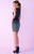 Mac Duggal Homecoming - 73005N Sleeveless Ombre Beaded Cocktail Dress in Black